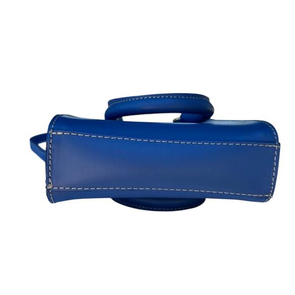 NWT Bellissimo Anna Paola Handbag Purse Handmade in Italy Color: Glicine - Picture 4 of 6